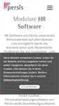 Mobile Screenshot of persis.de